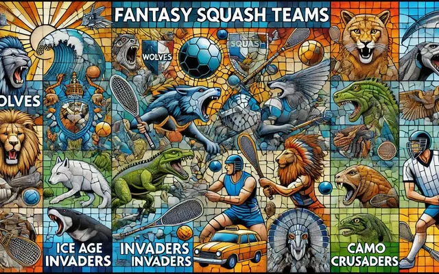 Fantasy squash teams artwork