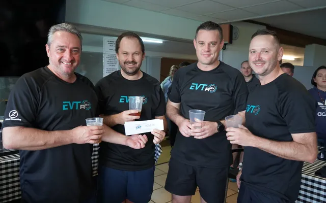 Players at Evertsdal Squash Club