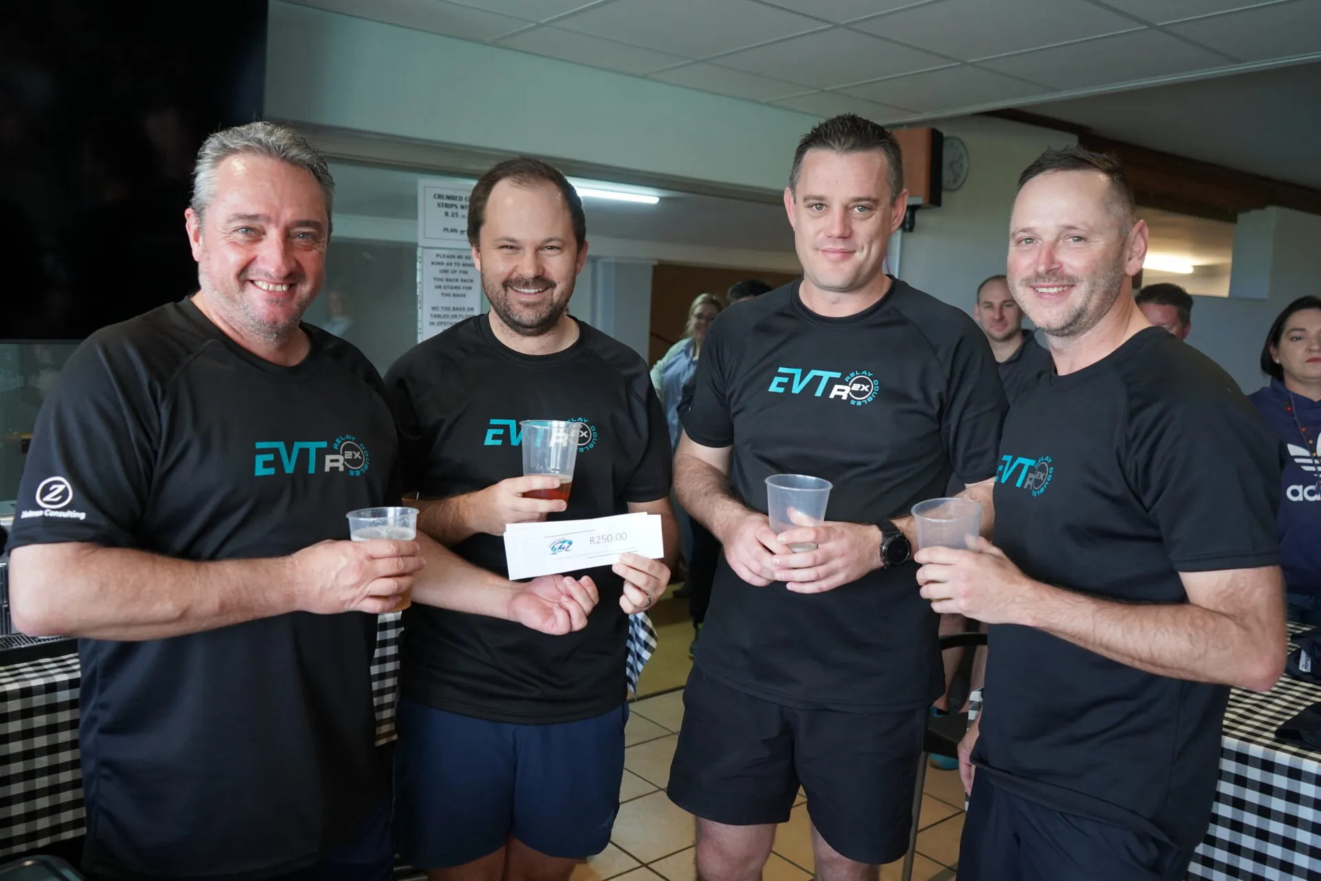 Players at Evertsdal Squash Club